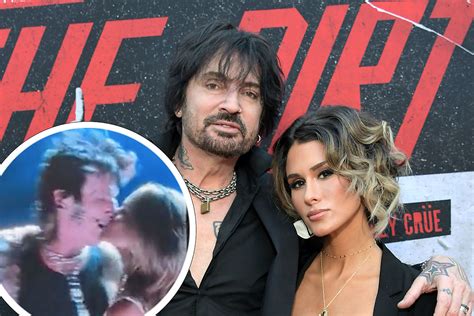 Fans stunned as Tommy Lee’s wife Brittany Furlan flashes